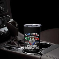 American Born Mexican Blood Proud Chicano Culture Lowrider Tumbler Cup