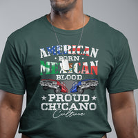 American Born Mexican Blood Proud Chicano Culture Lowrider T Shirt - Wonder Print Shop