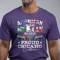 American Born Mexican Blood Proud Chicano Culture Lowrider T Shirt - Wonder Print Shop
