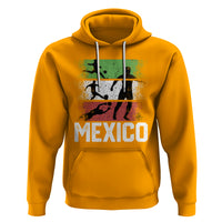 Mexican Soccer Fan Hoodie Mexico Flag Football Team - Wonder Print Shop
