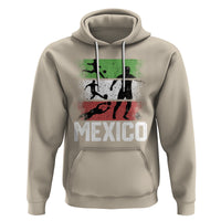 Mexican Soccer Fan Hoodie Mexico Flag Football Team - Wonder Print Shop
