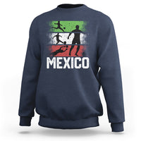 Mexican Soccer Fan Sweatshirt Mexico Flag Football Team - Wonder Print Shop