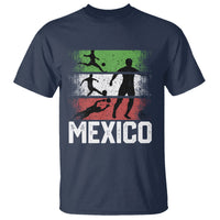 Mexican Soccer Fan T Shirt Mexico Flag Football Team - Wonder Print Shop