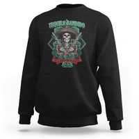 Tequila Bandido Funny Drinking Mexican Skeleton Sombrero Sweatshirt - Wonder Print Shop