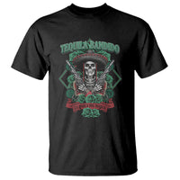 Tequila Bandido Funny Drinking Mexican Skeleton Sombrero T Shirt - Wonder Print Shop