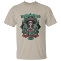 Tequila Bandido Funny Drinking Mexican Skeleton Sombrero T Shirt - Wonder Print Shop