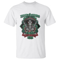 Tequila Bandido Funny Drinking Mexican Skeleton Sombrero T Shirt - Wonder Print Shop