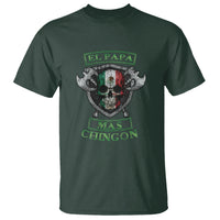 Mexican Dad T Shirt El Papa Mas Chingon Mexico Father's Day - Wonder Print Shop
