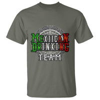 Mexican Drinking Team T Shirt Funny Mexico Flag Beer Party - Wonder Print Shop