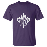 Canada Est. 1867 Maple Leaf T Shirt - Wonder Print Shop