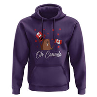 Cute Groundhog Happy Canada Day Hoodie - Wonder Print Shop