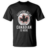Everyone Relax The Canadian Is Here T Shirt - Wonder Print Shop
