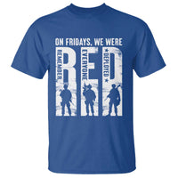 Red Friday T Shirt On Friday We Wear Red Remember Everyone Deployed - Wonder Print Shop
