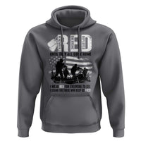 Red Friday Hoodie Until They Come Home Stand For Those Who Keep Us Free - Wonder Print Shop