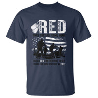 Red Friday T Shirt Until They Come Home Stand For Those Who Keep Us Free - Wonder Print Shop