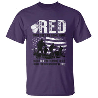 Red Friday T Shirt Until They Come Home Stand For Those Who Keep Us Free - Wonder Print Shop