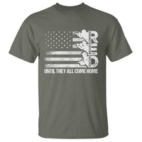 Red Friday T Shirt Until They Come Home Remember Everyone Deployed - Wonder Print Shop