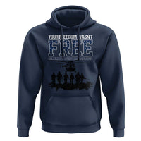 Red Friday Hoodie Your Freedom Wasn't Free Remember Everyone Deployed - Wonder Print Shop