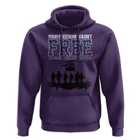 Red Friday Hoodie Your Freedom Wasn't Free Remember Everyone Deployed - Wonder Print Shop