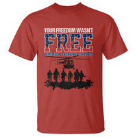 Red Friday T Shirt Your Freedom Wasn't Free Remember Everyone Deployed - Wonder Print Shop