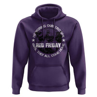 Red Friday Hoodie Honoring Our Troops Until They Come Home - Wonder Print Shop