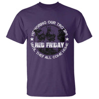 Red Friday T Shirt Honoring Our Troops Until They Come Home - Wonder Print Shop