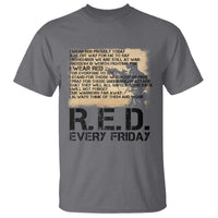 Red Friday T Shirt Remember The Deployed Military Troops Poem - Wonder Print Shop