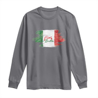 Italy Italian Ciao Bella Long Sleeve Shirt