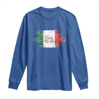Italy Italian Ciao Bella Long Sleeve Shirt