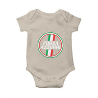 Italian Sport Support Baby Onesie Let's Go Italy Forza Azzurri