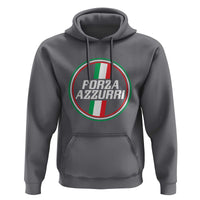 Italian Sport Support Hoodie Let's Go Italy Forza Azzurri