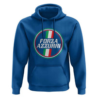 Italian Sport Support Hoodie Let's Go Italy Forza Azzurri