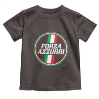 Italian Sport Support Toddler T Shirt Let's Go Italy Forza Azzurri
