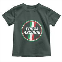 Italian Sport Support Toddler T Shirt Let's Go Italy Forza Azzurri