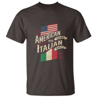 American Grown Italian Roots Patriot T Shirt - Wonder Print Shop