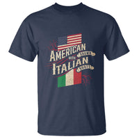 American Grown Italian Roots Patriot T Shirt - Wonder Print Shop