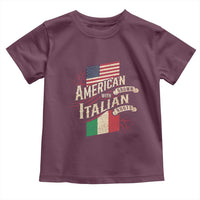American Grown Italian Roots Patriot Toddler T Shirt