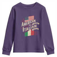 American Grown Italian Roots Patriot Youth Sweatshirt