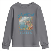 Italy Trip Youth Sweatshirt Amalfi Coast Beautiful Beach