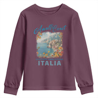 Italy Trip Youth Sweatshirt Amalfi Coast Beautiful Beach