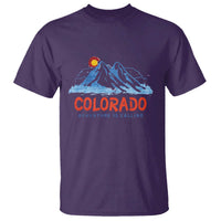 Colorado T Shirt Adventure Is Calling Nature Lover Outdoor Activities - Wonder Print Shop