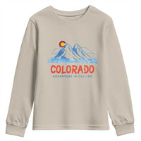 Colorado Youth Sweatshirt Adventure Is Calling Nature Lover Outdoor Activities
