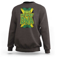 Jamaican Pride Sweatshirt Jamaica It's In My DNA - Wonder Print Shop