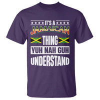 Jamaica Pride T Shirt It's A Jamaican Thing Yuh Nah Guh Understand - Wonder Print Shop