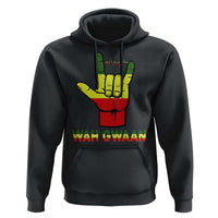 Reggae Lover Hoodie Wah Gwaan Jamaica jamaican - Wonder Print Shop