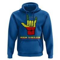 Reggae Lover Hoodie Wah Gwaan Jamaica jamaican - Wonder Print Shop