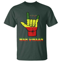 Reggae Lover T Shirt Wah Gwaan Jamaica jamaican - Wonder Print Shop