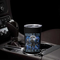Alpha Wolf Tumbler Cup Human By Day Sigma By Night