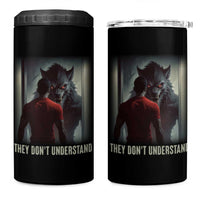Alpha Wolf They Don't Understand 4 in 1 Can Cooler Tumbler