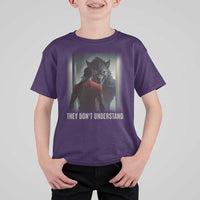 Alpha Wolf They Don't Understand T Shirt For Kid - Wonder Print Shop
